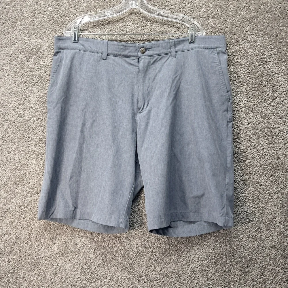 Adidas Mens Ultimate365 Golf Shorts‎ Heather Grey Size 40 Stretch Performance